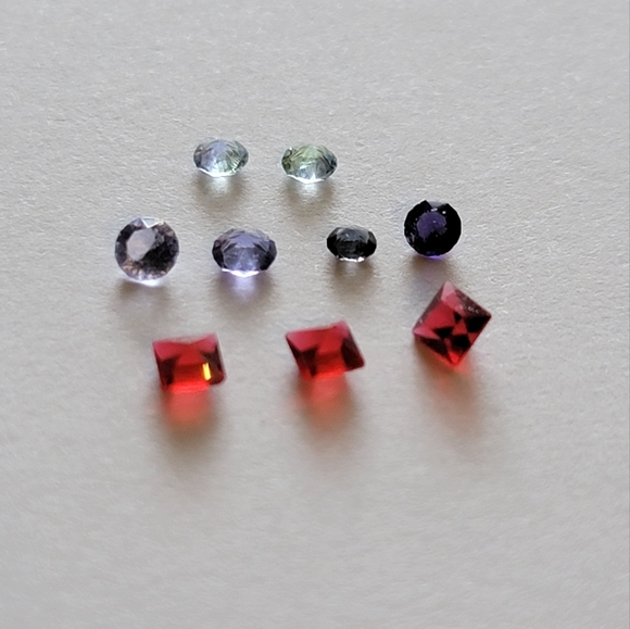 Origami Owl Stardust Swarovski Crystals - mixed lot of 9 - Picture 1 of 1